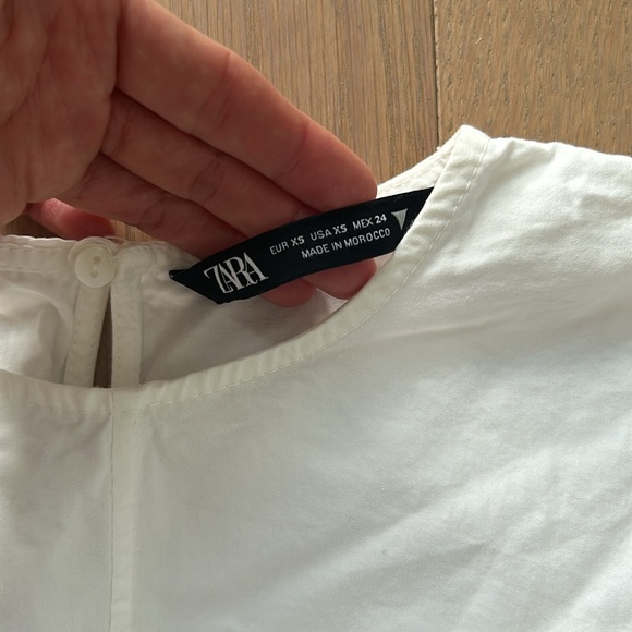 Zara poplin crop top - Picture 4 of 4